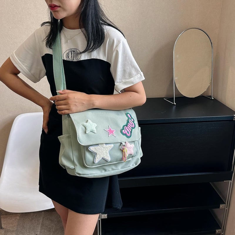 Extolove Cute Messenger Bag, Crossbody Bags for Women Kawaii Messenger Bags Purses - Image 3